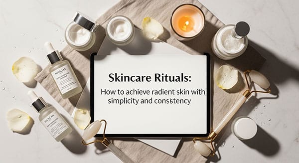 Rituais de Skincare: como conquistar uma pele radiante com simplicidade e consistência