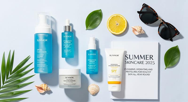 Skincare de Verão 2025: Limpeza, Hidratação e Proteção para uma Pele Saudável o Ano Todo