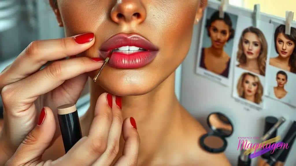Boca e contorno: adaptar o look ao seu formato de rosto