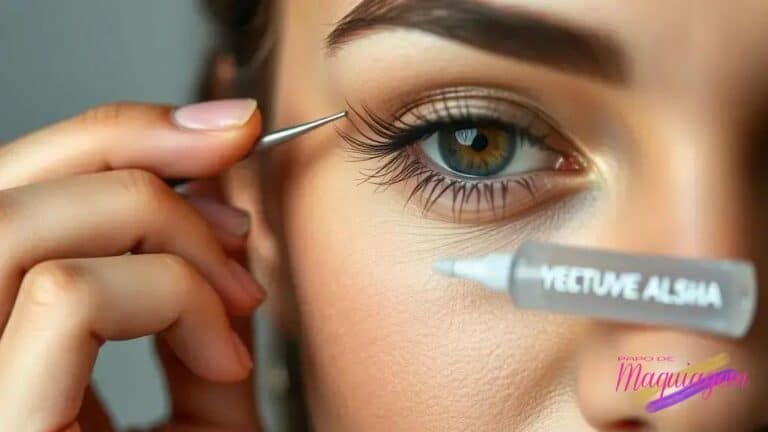 Como aplicar cílios postiços com facilidade: guia rápido para olhos perfeitos