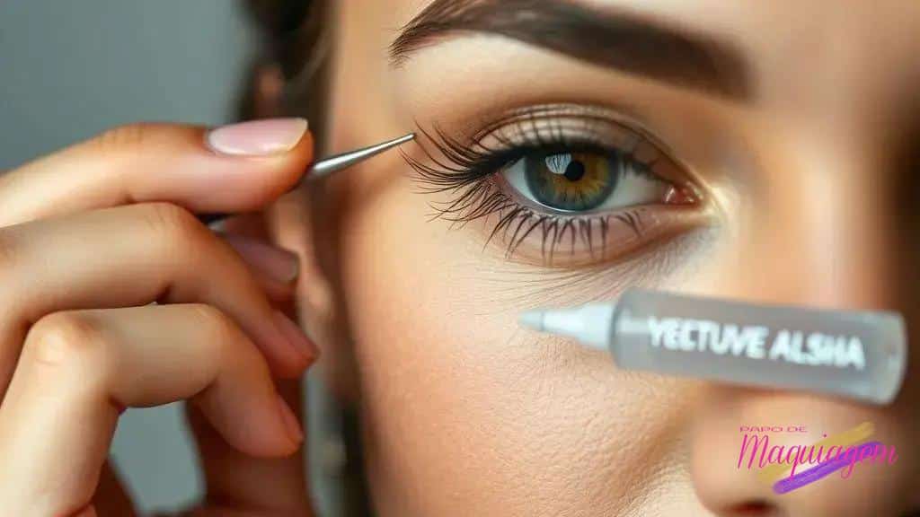 Como aplicar cílios postiços com facilidade: guia rápido para olhos perfeitos