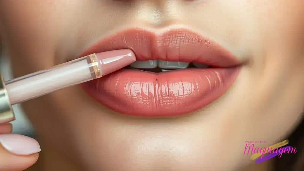 Como aplicar gloss transparente para resultados naturais