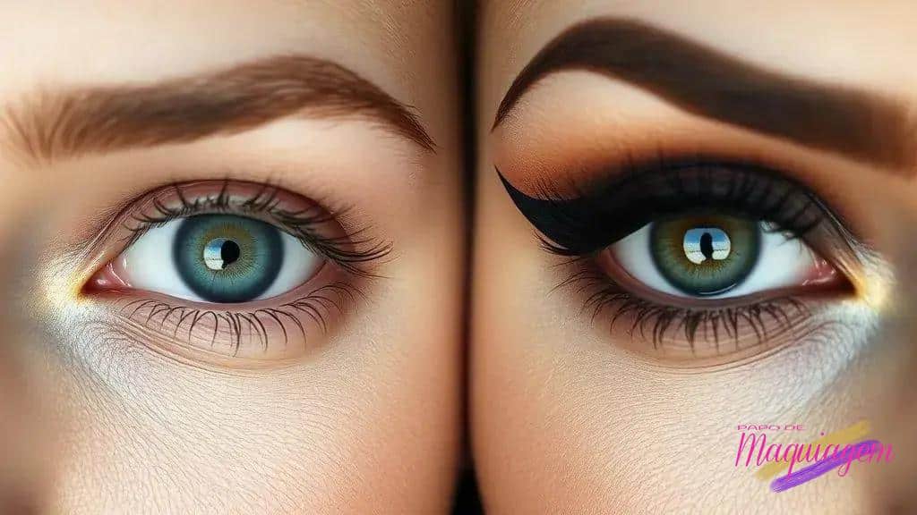Dicas para esfumar olhos pequenos e grandes