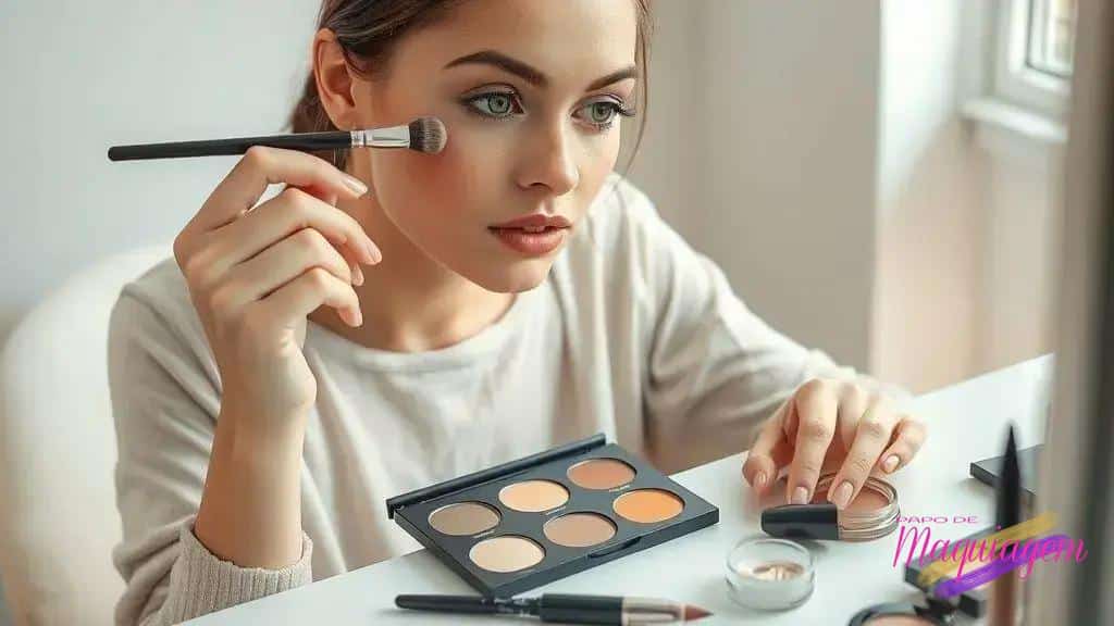 Maquiagem para olhos e sobrancelhas que valorizam tons claros