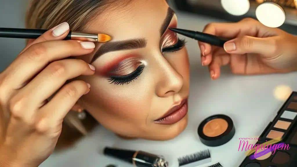 Olhos impactantes com pouco esforço: sombra, delineado e cílios