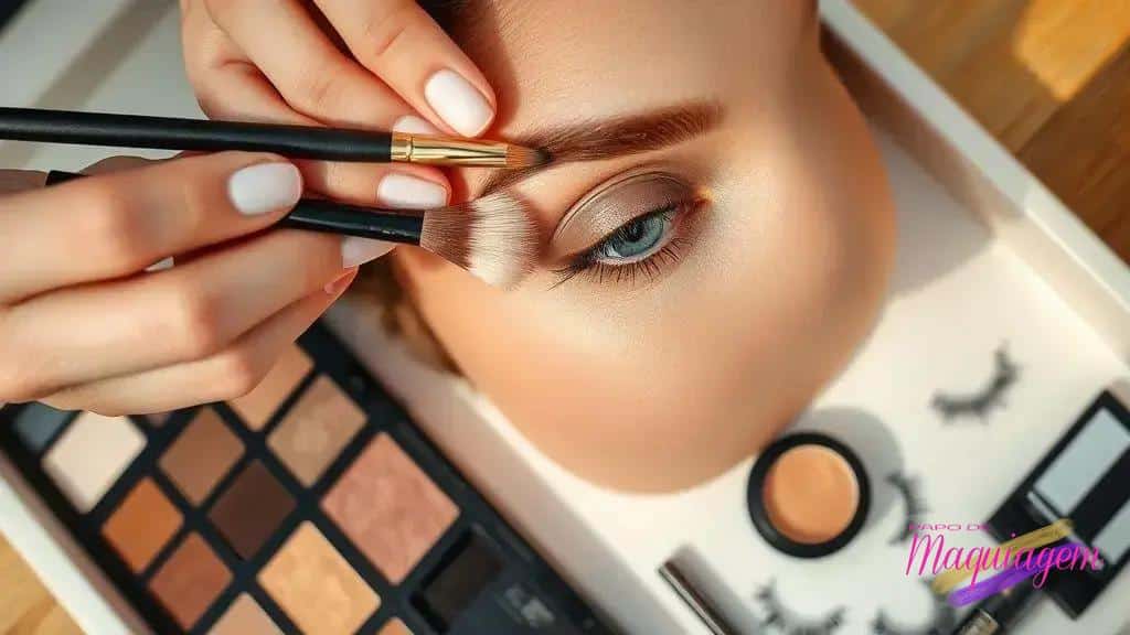 produtos e pincéis que ajudam a abrir o olhar