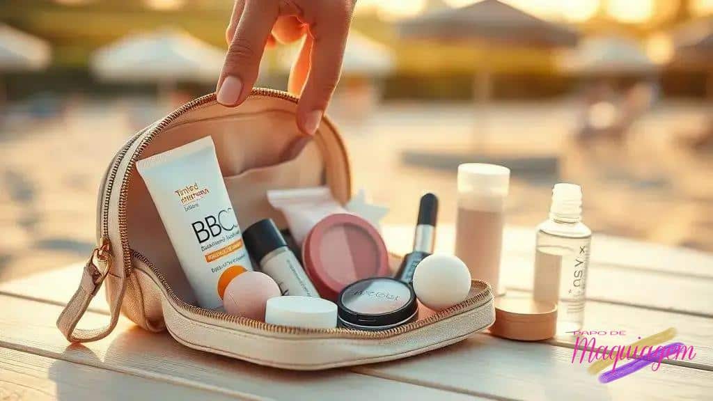 Produtos leves e multitarefas: o que levar na nécessaire de verão