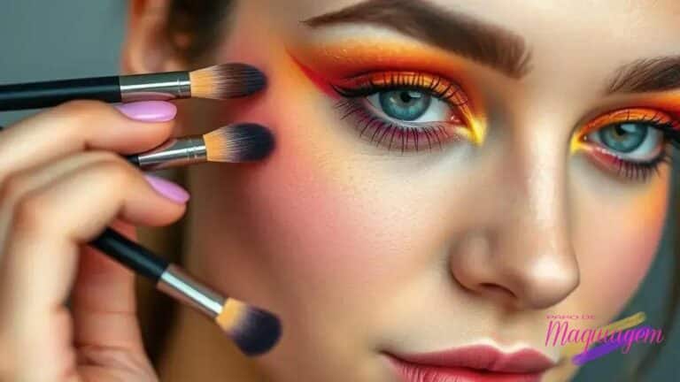 Sombra colorida esfumada: dicas para um esfumado vibrante e impecável hoje
