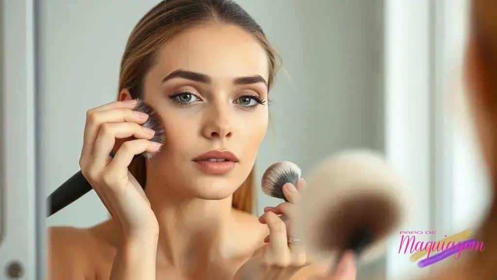técnicas básicas para aplicar bronzer com pincel