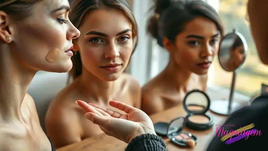 tonalidades e texturas: escolher o tom certo para sua pele