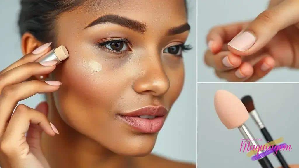 como aplicar bastão para diferentes tipos de pele e efeitos