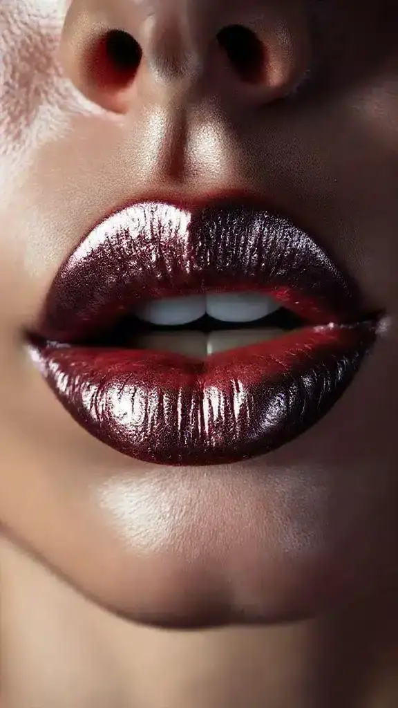 O segredo que maquiadores não contam: batom metalizado transforma qualquer look!