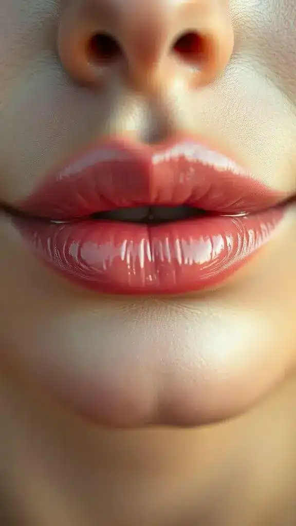 Você não vai acreditar no que um gloss transparente faz pelos seus lábios!