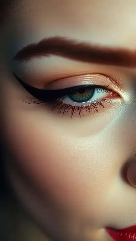 Nunca mais erre o delineado: o truque que maquiadoras não contam!