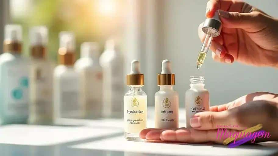 Escolhendo séruns por objetivo: hidratação, antienvelhecimento e controle da oleosidade