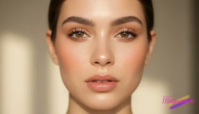 Maquiagem clean girl aesthetic