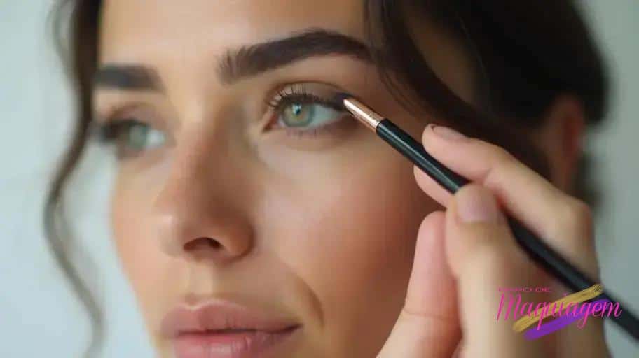 Olhos e sobrancelhas rápidos: técnicas com pouco produto