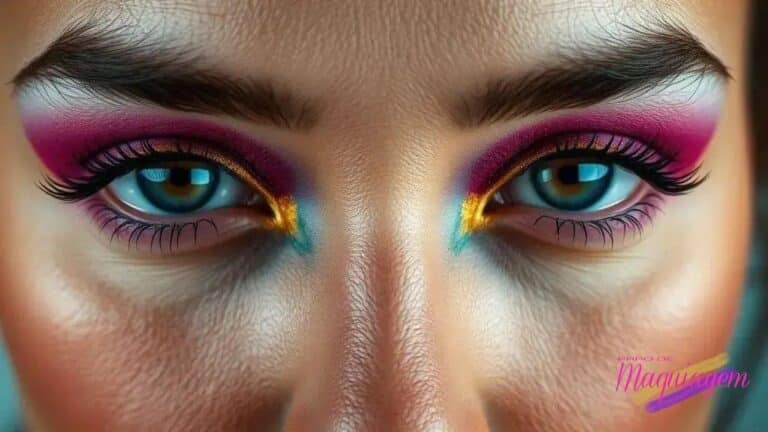 Olhos gráficos coloridos: descubra técnicas fáceis para um olhar impactante
