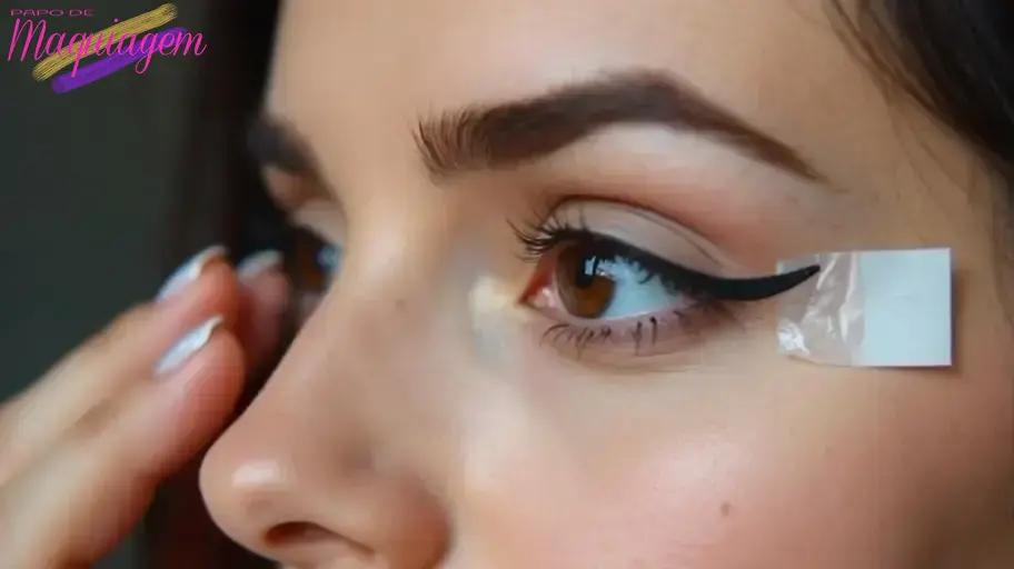 Truque da fita adesiva no delineado: saiba como transformar seu olhar rápido