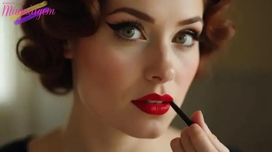 Tutorial de maquiagem retrô: passos simples para um look vintage incrível