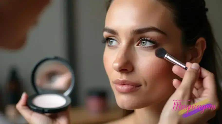 Como aplicar bronzer cremoso para acabamento natural