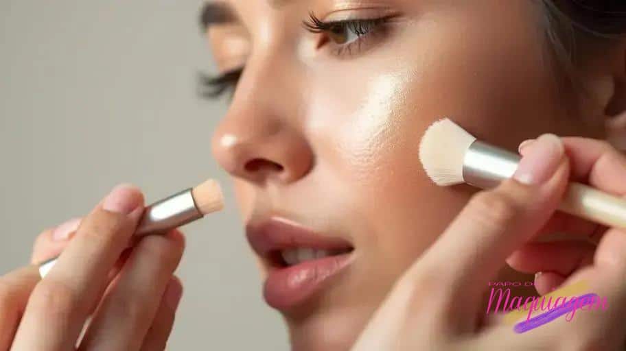 Como usar iluminador líquido e em pó juntos: truques para brilho natural agora