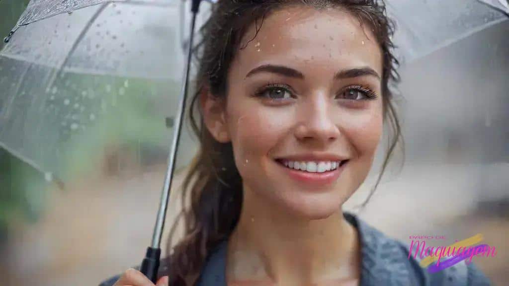 Como usar maquiagem em dias chuvosos: truques à prova d'água e segredos