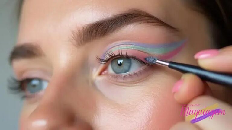 Delineado colorido pastel: aprenda 8 truques fáceis para um look delicado hoje
