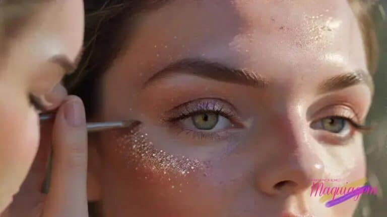 Glitter em produções diurnas: como brilhar sem errar sob luz natural