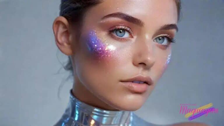 Maquiagem futurista: 12 técnicas práticas para looks cromáticos e digitais