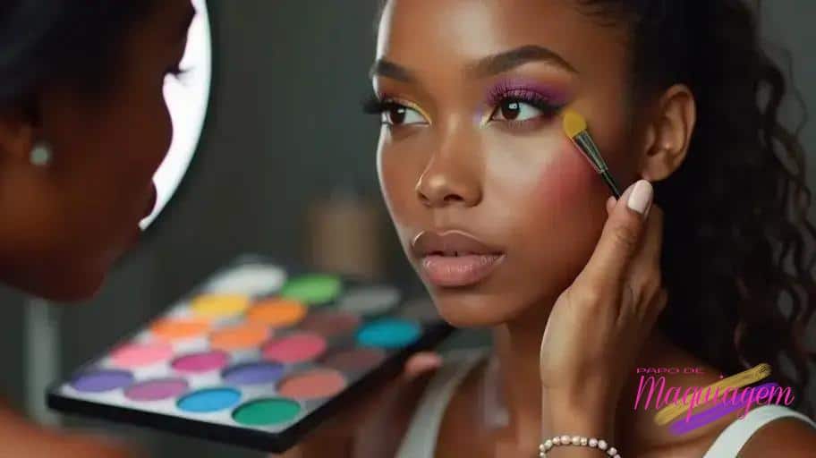 Passo a passo: aplicação da sombra, blend e delineado