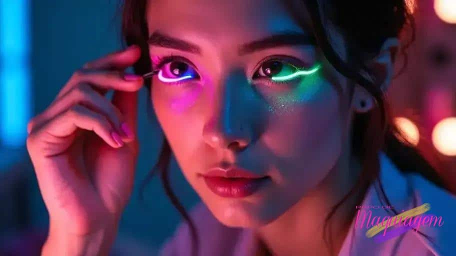 Passo a passo para looks neon: do esfumado sutil ao glow extremo