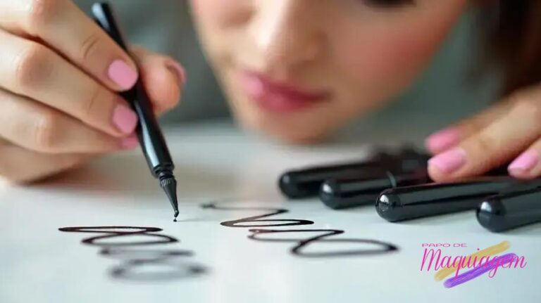 Resenha de delineador líquido: teste real, acabamento e duração que surpreendem