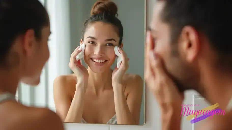 Rotina prática de cuidados diários: produtos, ordem e frequência