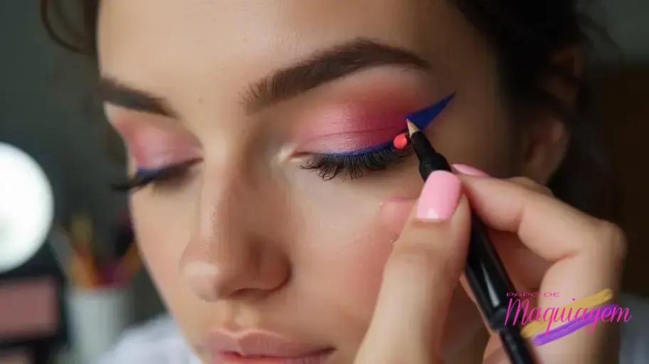 Técnicas para traços coloridos estáveis: do lápis ao delineador líquido