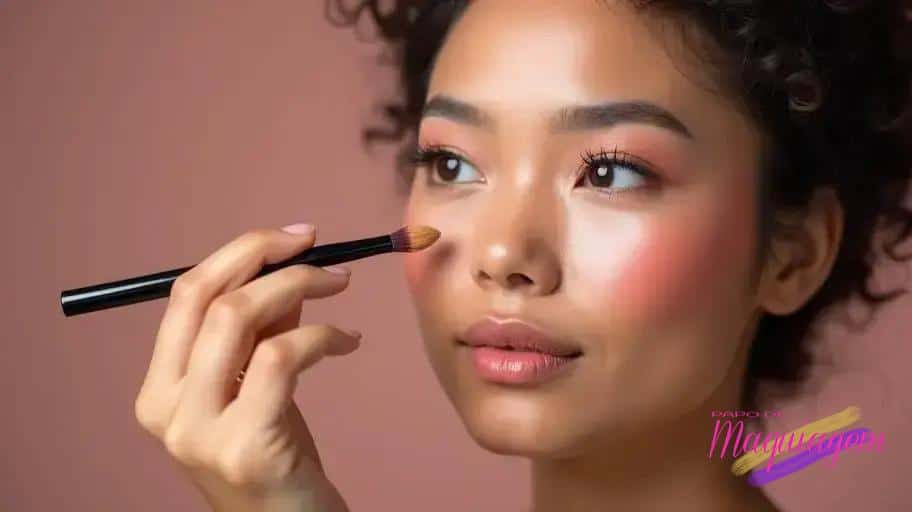 Técnicas passo a passo para olhos, bochechas e lábios