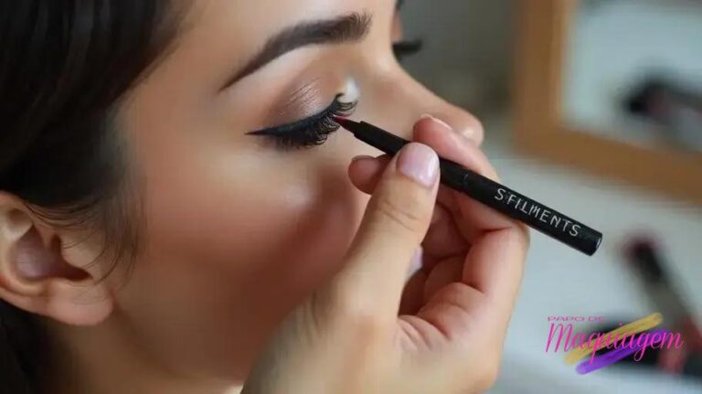 Truque para usar delineador colorido: 5 passos para sucesso rápido e duradouro