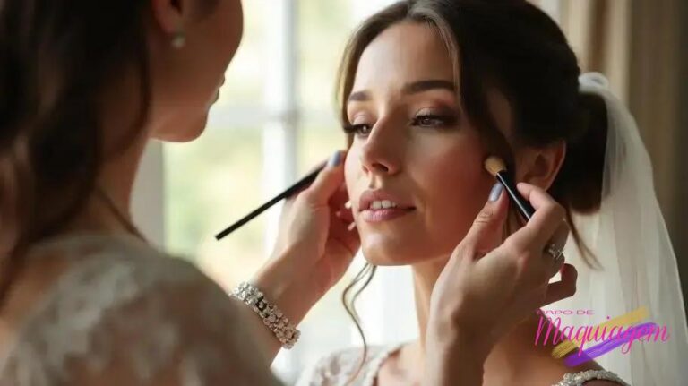 Tutorial de maquiagem para noivas: passo a passo para pele duradoura e fotos