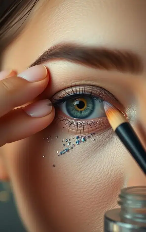 Descubra o truque com glitter que maquiadores não contam!