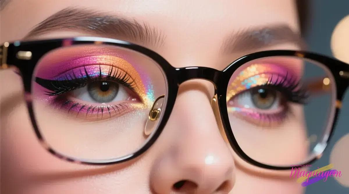 Conclusão: maquiagem e óculos com confiança