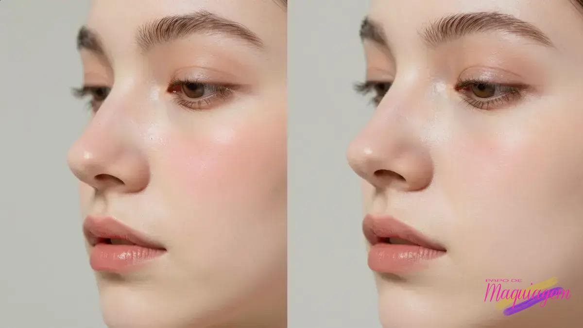 Conclusão: valorizando sua make com blush no nariz