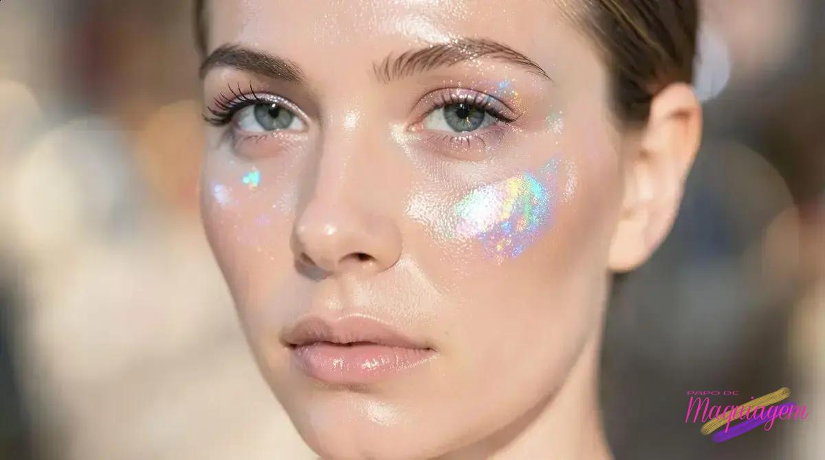 Iluminador holográfico: descubra o segredo para um brilho único e moderno