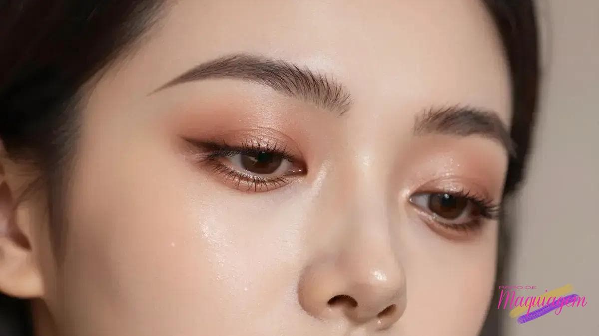 Olhos com sombras quentes monocromáticas: segredos e técnicas