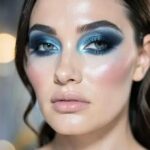 Olhos esfumados em tons frios: segredos para um look marcante e elegante