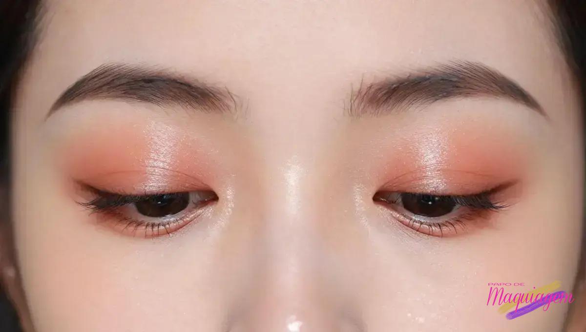 Sombra em tons de pêssego: descubra como realçar seu olhar com delicadeza e estilo