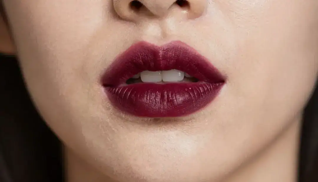 Você não vai acreditar no poder deste batom vinho intenso!