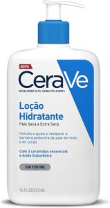 CeraVe , Loção Hidratante Corporal, com Textura Fluida e Ácido Hialurônico 562ml