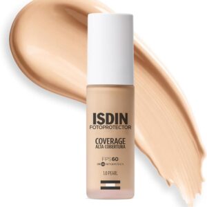 Isdin Protetor Solar Facial de Alta Cobertura Coverage 1.0 Pearl FPS 60 30g