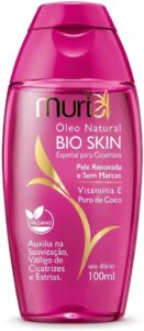 Muriel Óleo Natural Bio Skin, Óleo Corporal para Cicatrizes e Estrias 600g