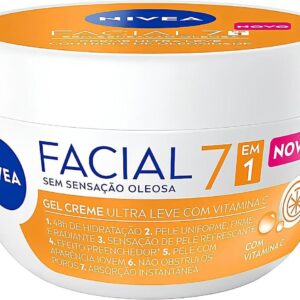Nivea Gel Creme Facial Hidratante Ultra Leve Vitamina C 100g